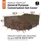 Classic Accessories Madrona Waterproof Patio Cover, 100"x100"x36", Dark Cocoa 56-320-036601-RT - alternate 4